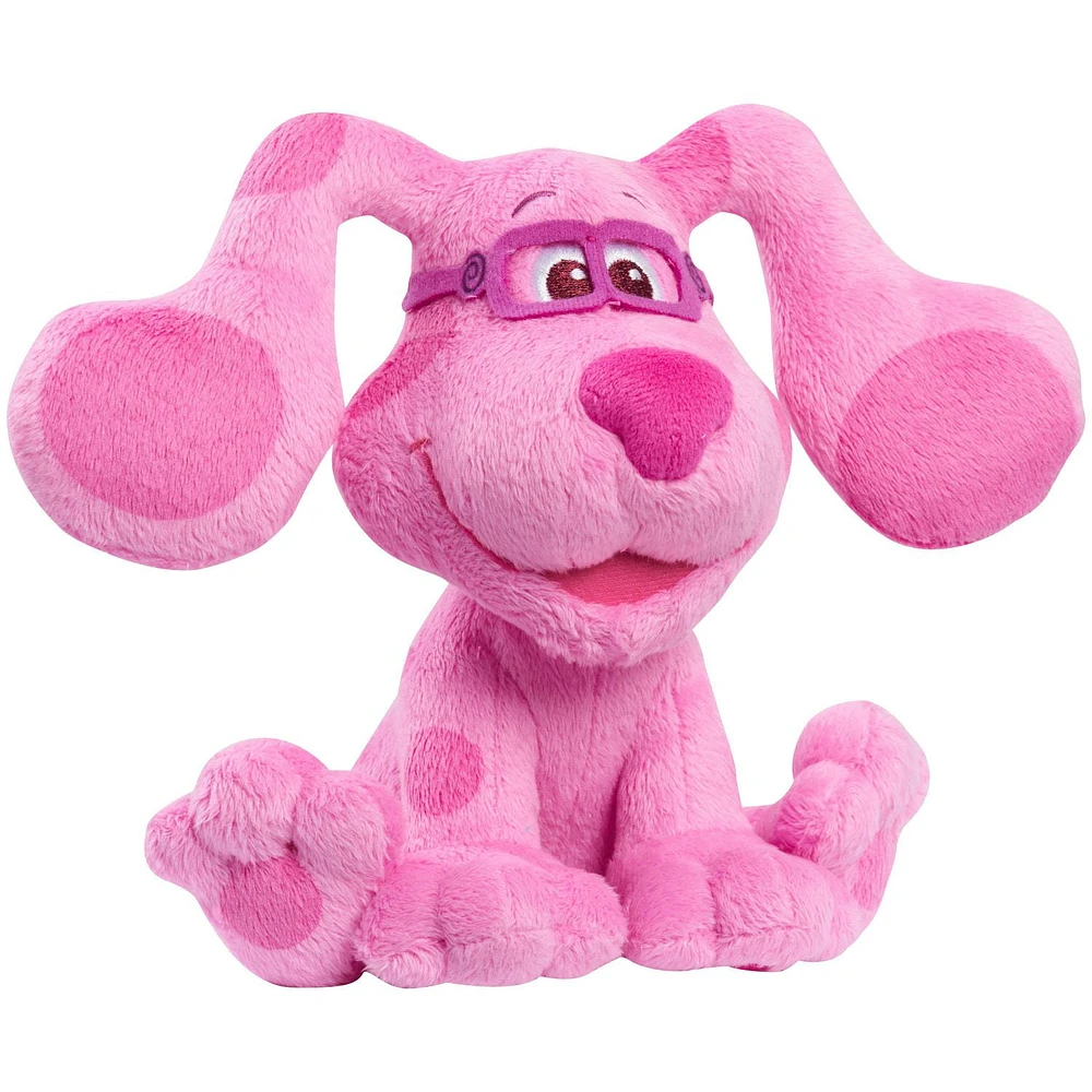 Blue's Clues & You! 7-Inch Beanbag Plush Magenta with Glasses