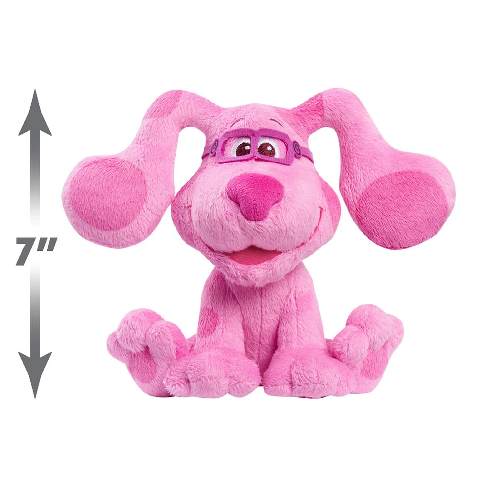 Blue's Clues & You! 7-Inch Beanbag Plush Magenta with Glasses