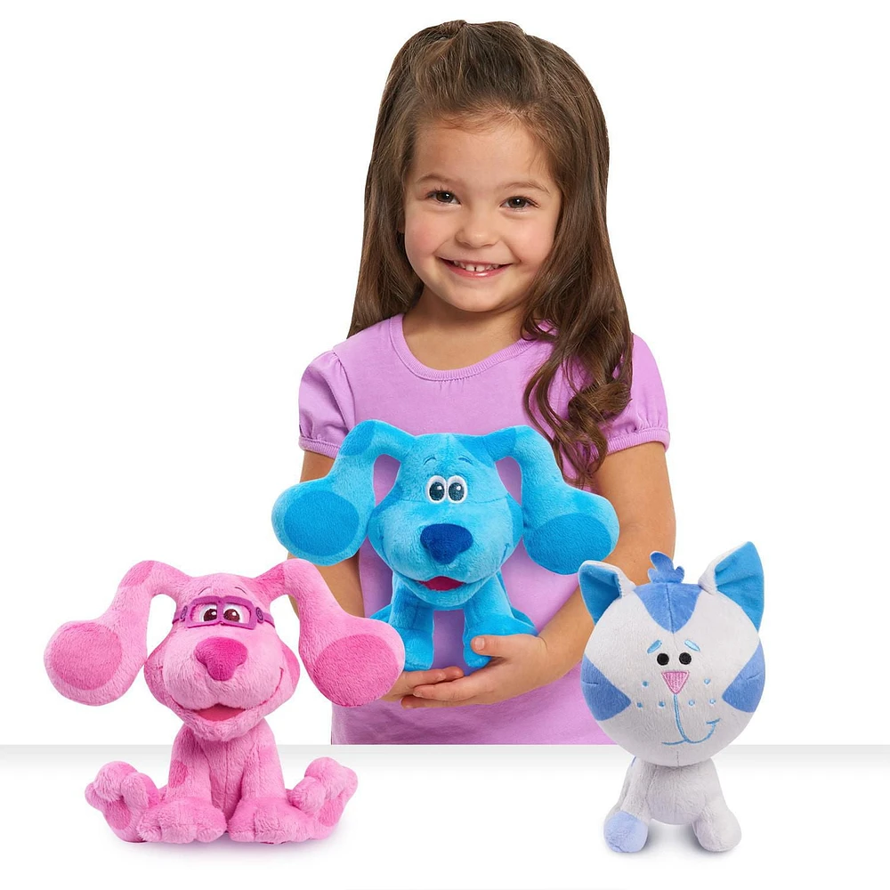 Blue's Clues & You! 7-Inch Beanbag Plush Magenta with Glasses