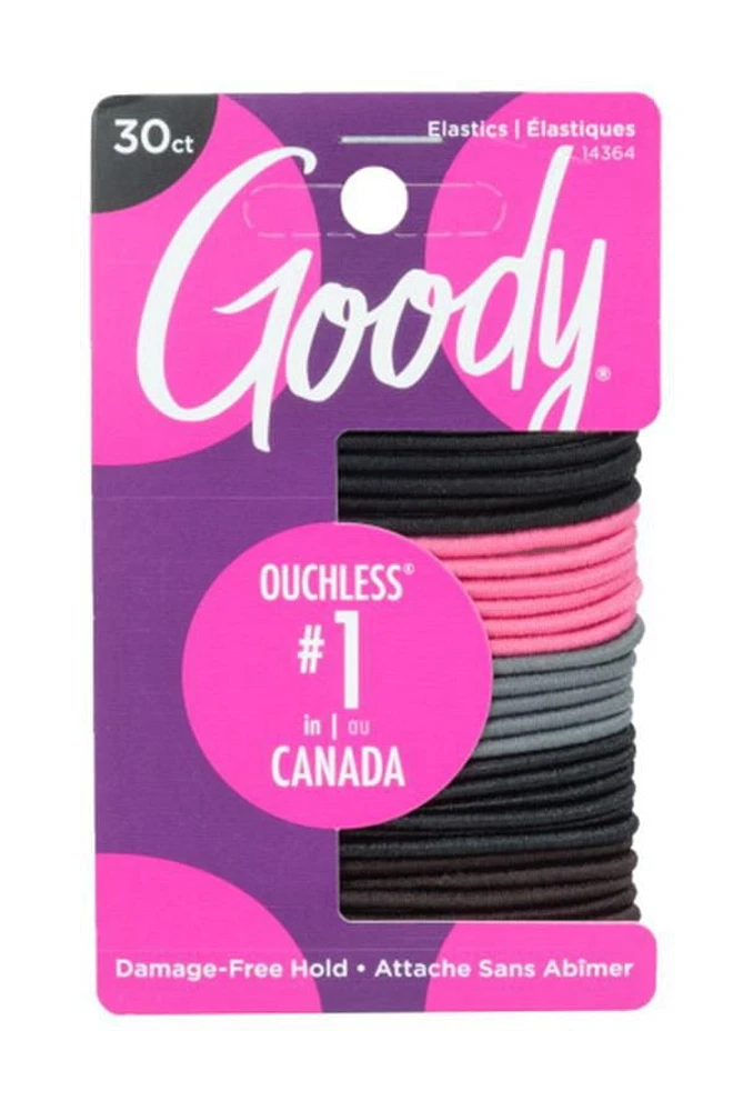 Elastiques à cheveux sans métal Goody Ouchless - Cherry Blossom - 30Ct Goody Elastiques