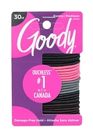 Elastiques à cheveux sans métal Goody Ouchless - Cherry Blossom - 30Ct Goody Elastiques