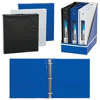 Merangue Vinyl 1" Binders, 2 Pack