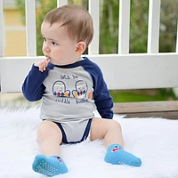 ZOOCCHINI - Baby, Toddler 3 Piece Comfort Terry Socks Set - Coordinated Animal Character Print, Patterned Socks - 3 Pairs