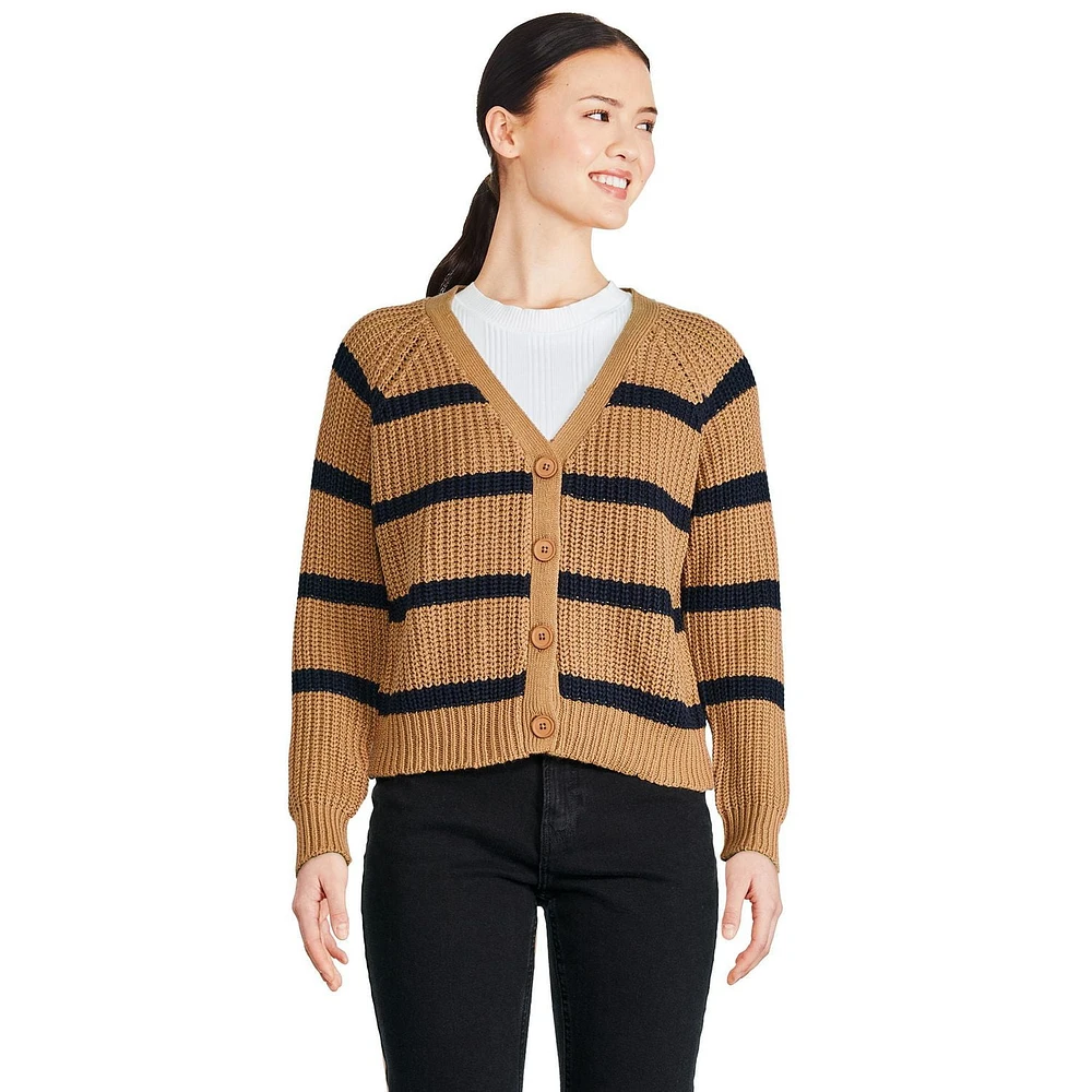 Poet Women's Button-Front Cardigan