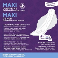 Incognito® Serviettes de Nuit MaxiMaman™ à rebords 28un Convient aux fuites légères