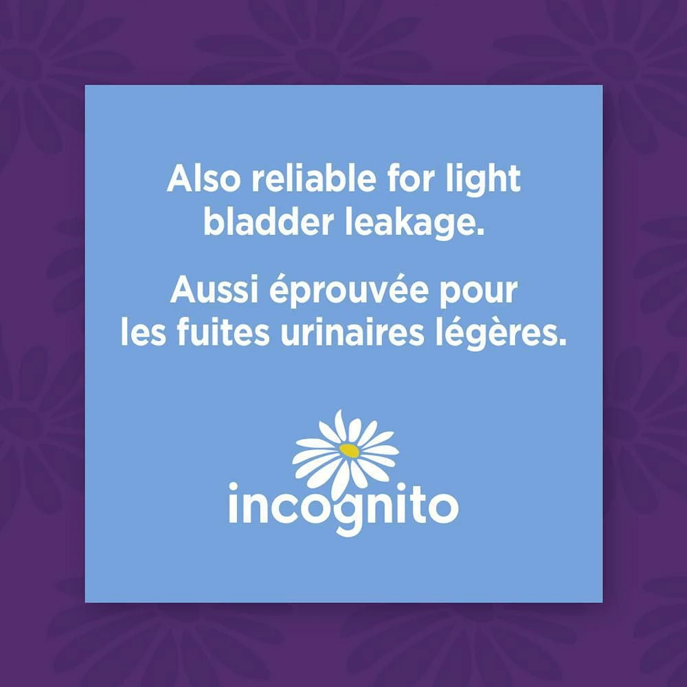 Incognito® Serviettes de Nuit MaxiMaman™ à rebords 28un Convient aux fuites légères