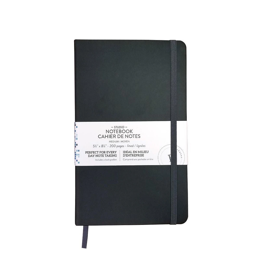 Pierre Belvedere elastic closure notebook - A5