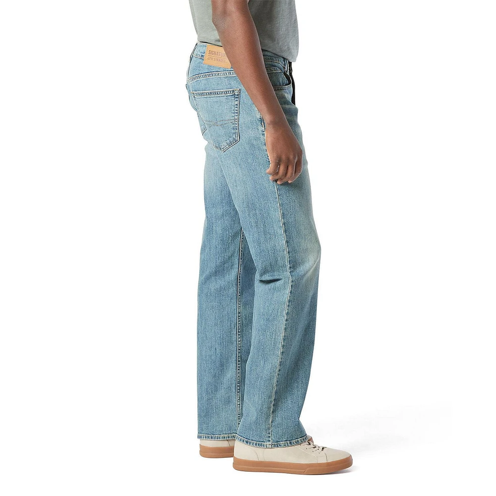 Levi Strauss Signature™ Men’s Relaxed Fit Jeans, Available sizes: 29 – 42