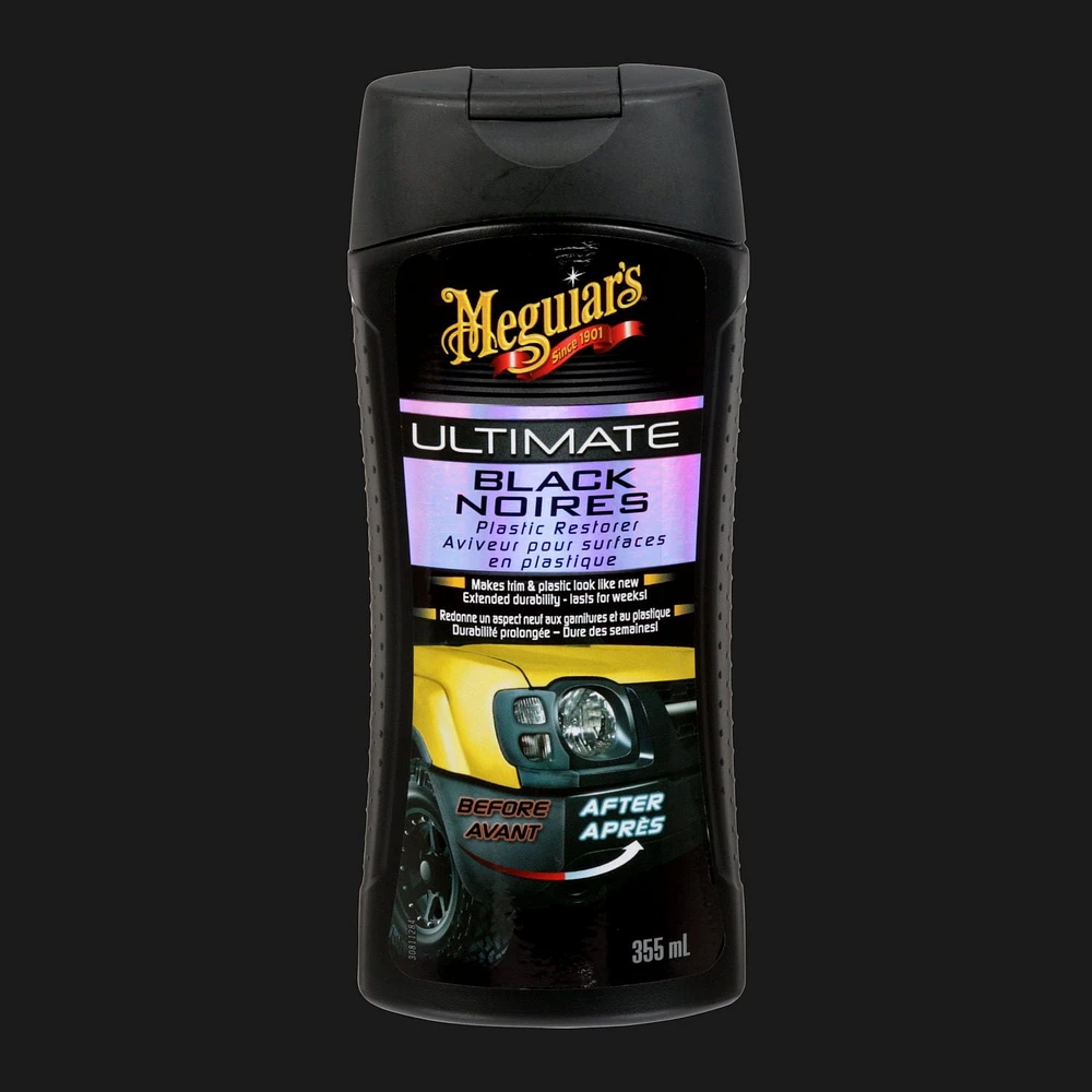 Meguiar’s® Ultimate™ Black Plastic Restorer, G15812C, 12 fl. oz. (355 ml), Meguiar’s® G15812C