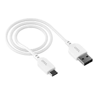 onn. 3 ft./0.9 m USB-A to USB-C Cable