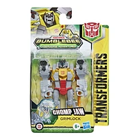 Transformers Bumblebee Cyberverse Adventures Dinobots Unite Action Attackers Scout Class Grimlock Action Figure, Chomp Jaw, 3.75-inch