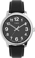 Timex® Easy Reader® Bold Leather Strap Watch