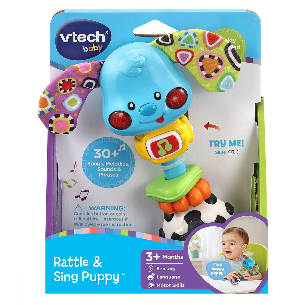 VTech Rattle & Sing Puppy™ - English Version, 3+ months