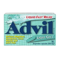 Advil Liqui Gels 16's, 16 x 200mg