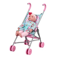 My Sweet Baby Umbrella Style Baby Stroller, Fits dolls up to 18"