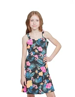 Justice Robe patineuse de plage hawaïenne pour filles