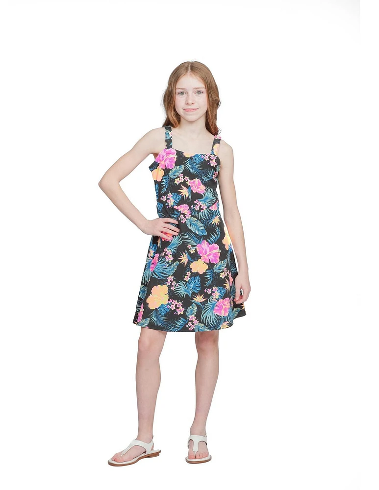 Justice Robe patineuse de plage hawaïenne pour filles