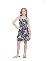 Justice Robe patineuse de plage hawaïenne pour filles