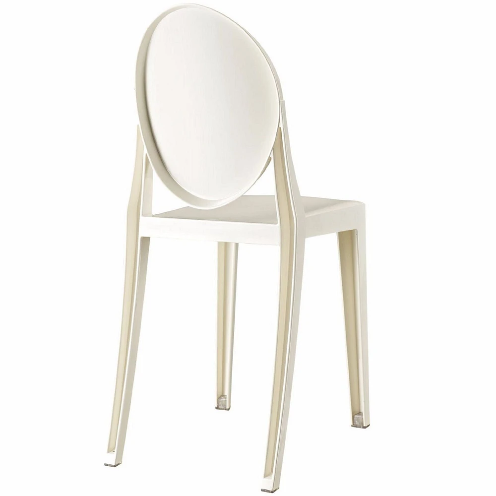 Nicer Furniture Ghost White Side Chair