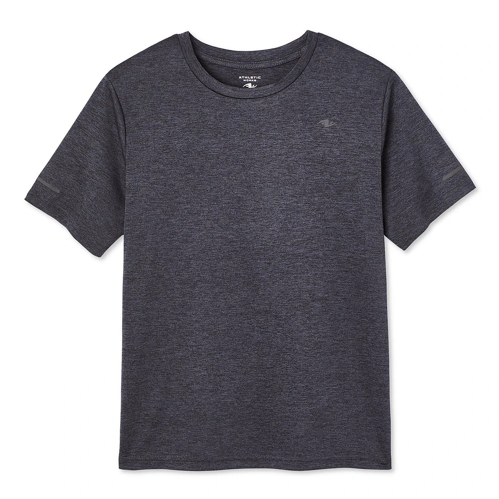 Athletic Works Boys' Short Sleeve Tech Tee