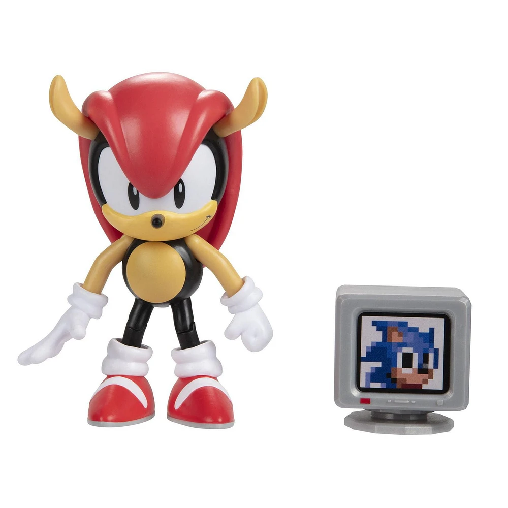 Sonic 4" Figures - Mighty with 1 Up Monitor