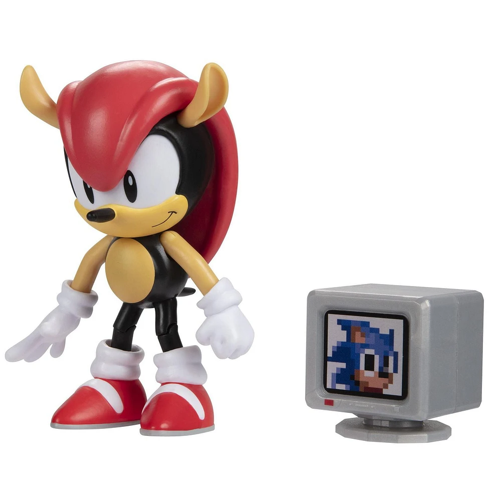 Sonic 4" Figures - Mighty with 1 Up Monitor