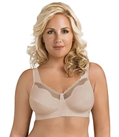 Exquisite Form #9600535 FULLY Cotton Soft Cup Full-Coverage Bra, Lace, Wire-Free, Available Sizes 38C - 48DD