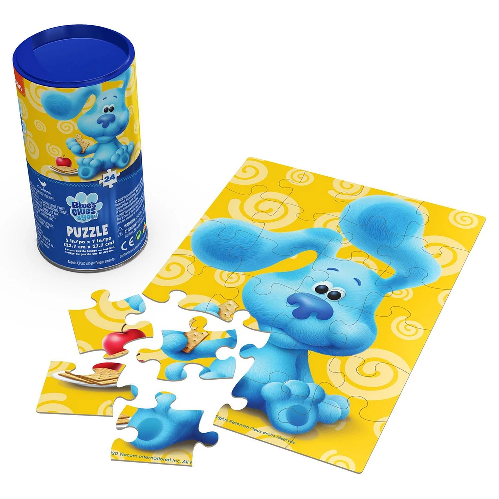 Blue's Clues Jigsaw Puzzle in Tube, for Families and Kids Ages 4 and up