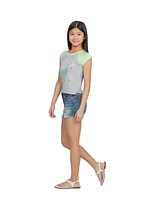 Jusice Girls Palm Block Graphic Fashion Tank