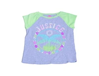 Jusice Girls Palm Block Graphic Fashion Tank