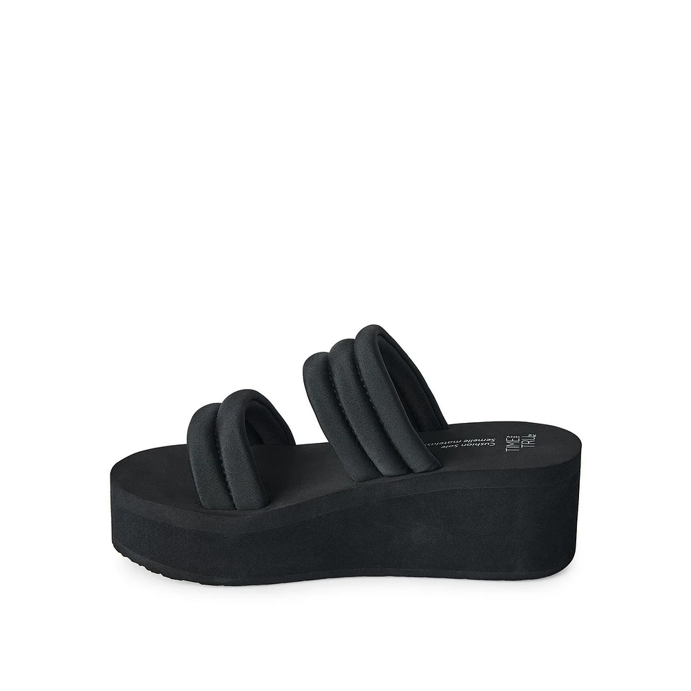Time and Tru Women's Wedge Sandals, Sizes 5-10