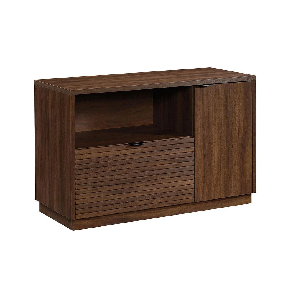 Sauder Englewood Credenza, Spiced Mahogany