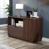 Sauder Englewood Credenza, Spiced Mahogany