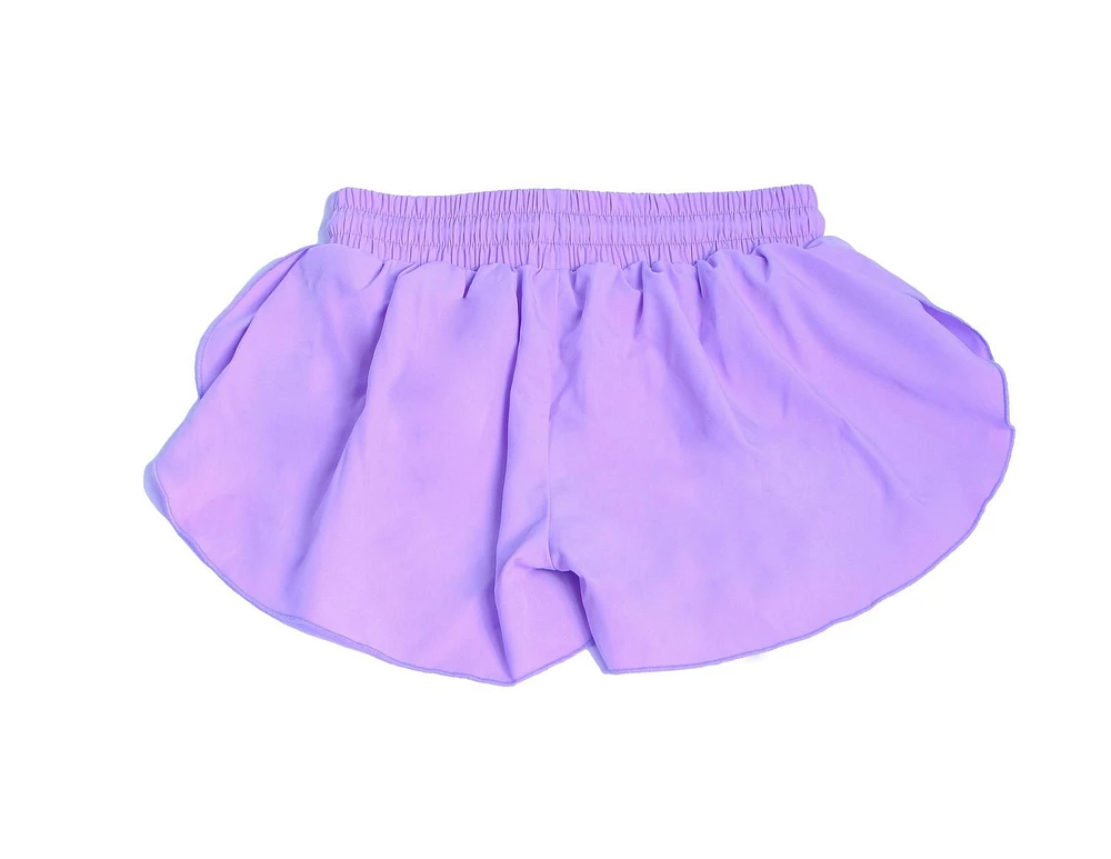 Justice Girls Flouncy Heart Shorts