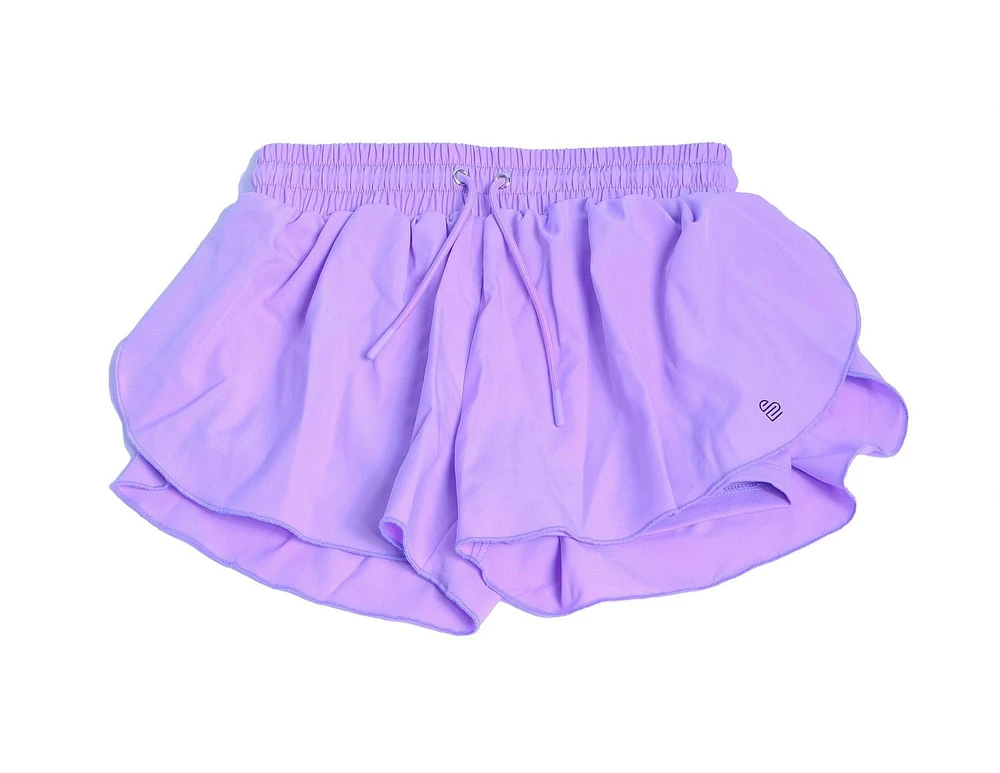 Justice Girls Flouncy Heart Shorts