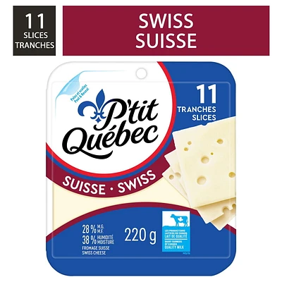 P'Tit Quebec 240g Swiss Natural Slices, 240g