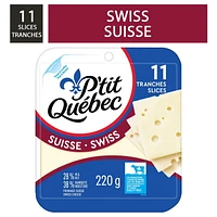 P'Tit Quebec 240g Swiss Natural Slices, 240g