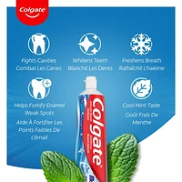 Colgate Max Fresh Toothpaste with Mini Breath Strips, Cool Mint, 52 mL