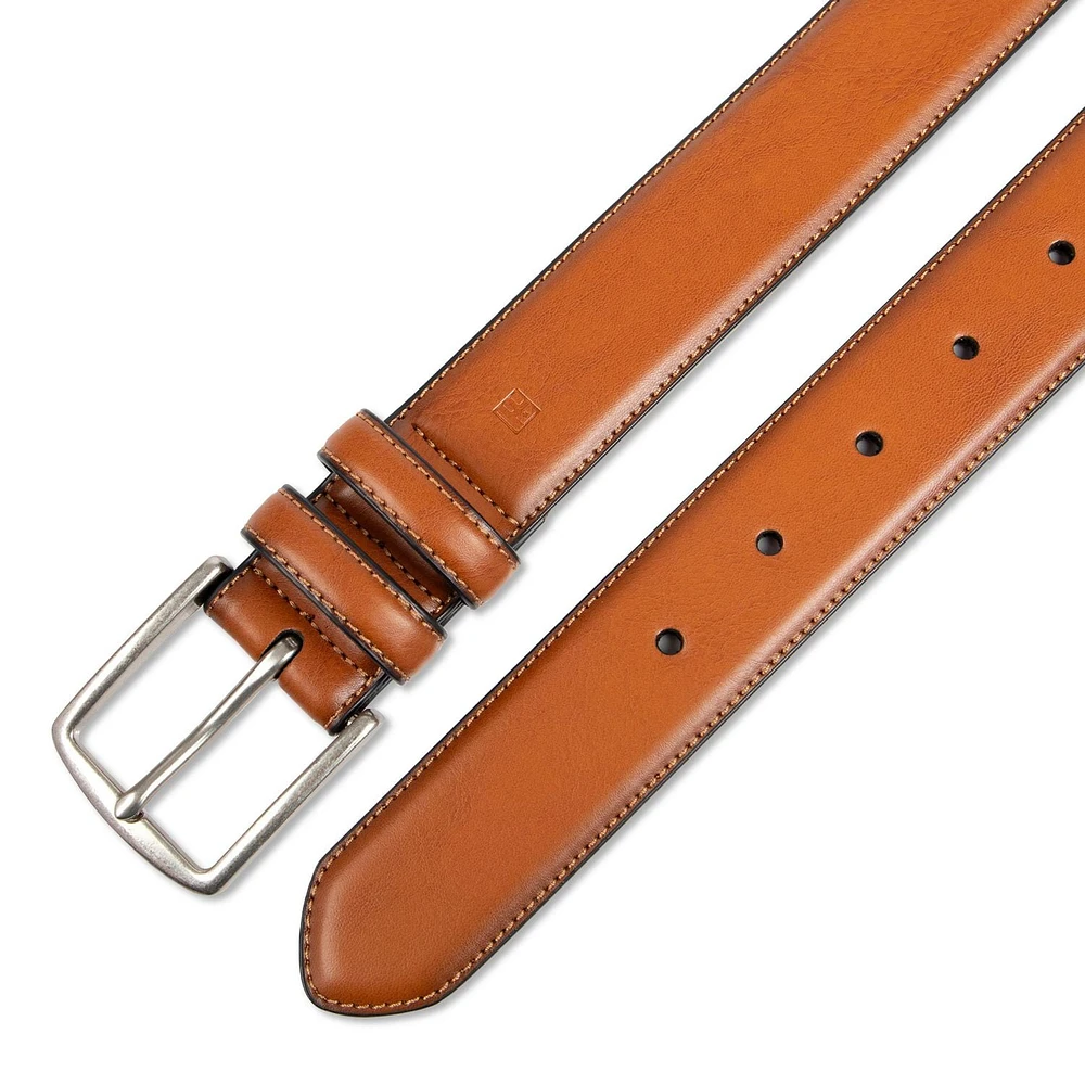 Tailored Flex by Haggar Men's 35mm Stretch Double Loop Dress Belt