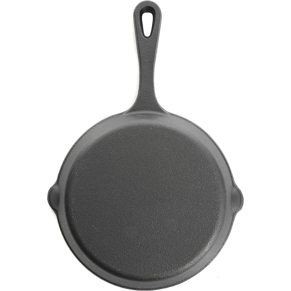 Gibson Home Addlestone 3 Piece Cast Iron Pre Seasoned Skillet Set