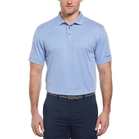 Ben Hogan Polo de Golf en jacquard à imprimé géométrique Birdseye Pour hommes Homme