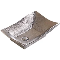 American Imaginations 20.08-in. W Above Counter Silver Bathroom Vessel Sink For Deck Mount Deck Mount Drilling AI-27936