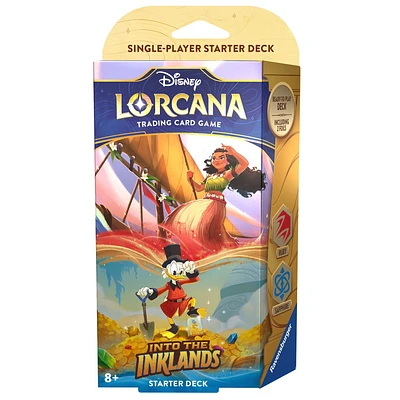 Disney Lorcana Set 3 Into the Inklands Ruby & Sapphire Deck