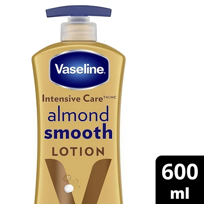 Vaseline Intensive Care™ with 48H moisture + ultra hydrating lipids Almond Smooth Body Lotion, 600ml Body Lotion