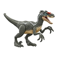 Jurassic World Jurassic Park III Dinosaur Toy Epic Attack Velociraptor Figure, Ages 4+