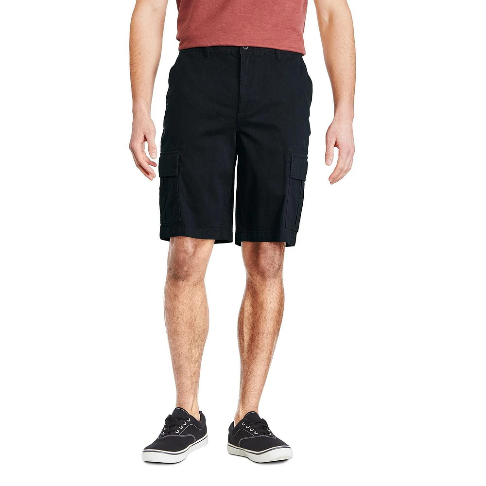 Short cargo en twill George pour hommes Tailles P-2XL