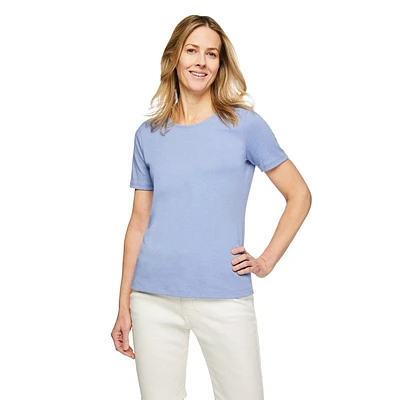Haut en tricot interlock Iyla pour femmes Tailles P-TTG