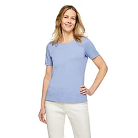Haut en tricot interlock Iyla pour femmes Tailles P-TTG