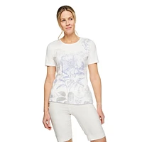Haut en tricot interlock Iyla pour femmes Tailles P-TTG