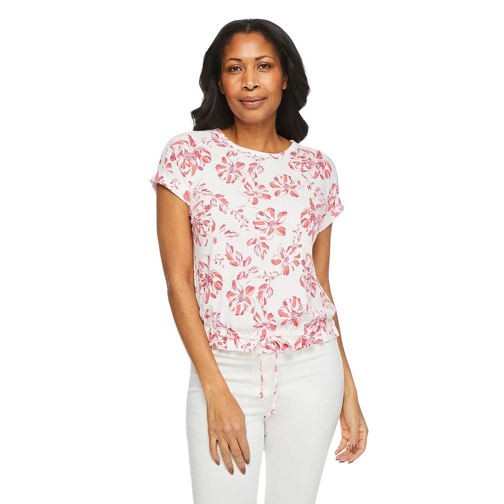 Haut à ceinture nouée Iyla pour femmes